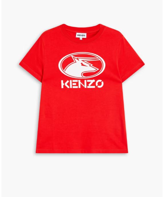 KENZO Printed Organic Cotton-Jersey T-shirt